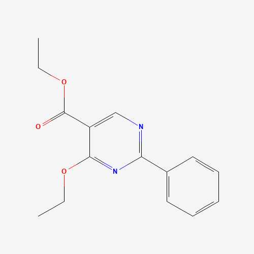 Ethyl 4-ethoxy-2-phenyl-5-pyrimidinecarboxylate (CAS: 122773-99-3) - Related Chemical Product