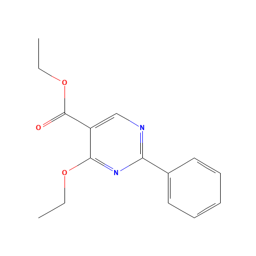 Ethyl 4-ethoxy-2-phenyl-5-pyrimidinecarboxylate (CAS: 122773-99-3) - Related Chemical Product