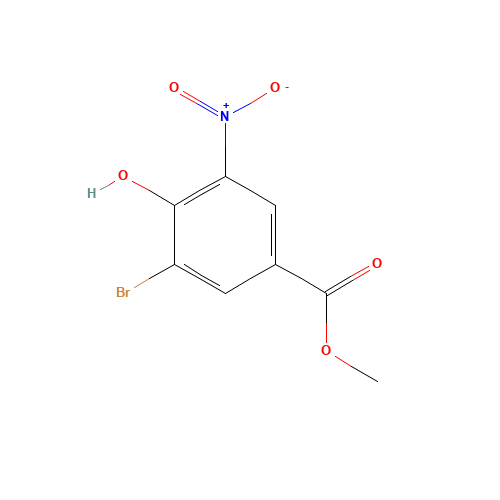 Methyl 3-bromo-4-hydroxy-5-nitrobenzenecarboxylate (CAS: 40258-72-8) - Related Chemical Product