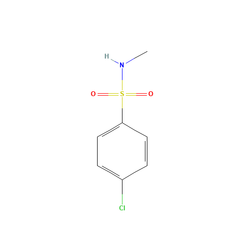 4-Chloro-N-methylbenzenesulfonamide (CAS: 6333-79-5) - Related Chemical Product