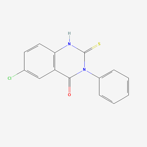6-Chloro-3-phenyl-2-thioxo-2,3-dihydro-4(1H)-quinazolinone (CAS: 84772-27-0) - Related Chemical Product