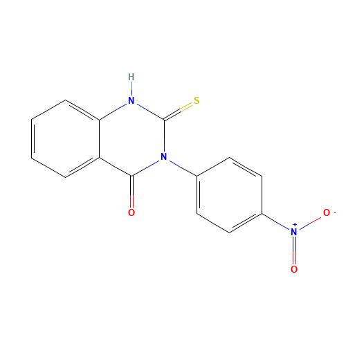 3-(4-Nitrophenyl)-2-thioxo-2,3-dihydro-4(1H)-quinazolinone (CAS: 72176-80-8) - Related Chemical Product