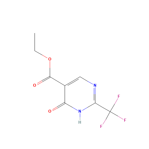 Ethyl 4-hydroxy-2-(trifluoromethyl)-5-pyrimidinecarboxylate (CAS: 343-67-9) - Related Chemical Product
