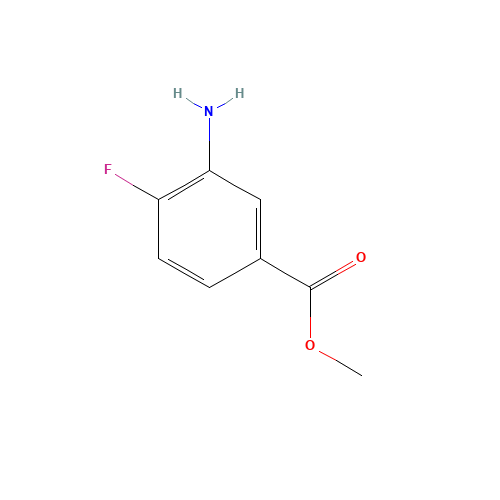 Methyl 3-amino-4-fluorobenzenecarboxylate (CAS: 369-26-6) - Related Chemical Product