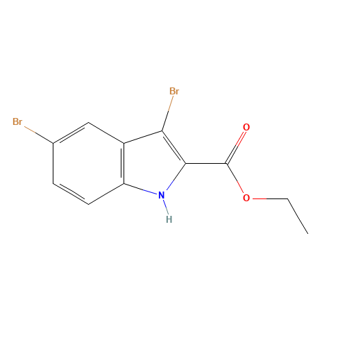 Ethyl 3,5-dibromo-1H-indole-2-carboxylate (CAS: 77185-78-5) - Related Chemical Product