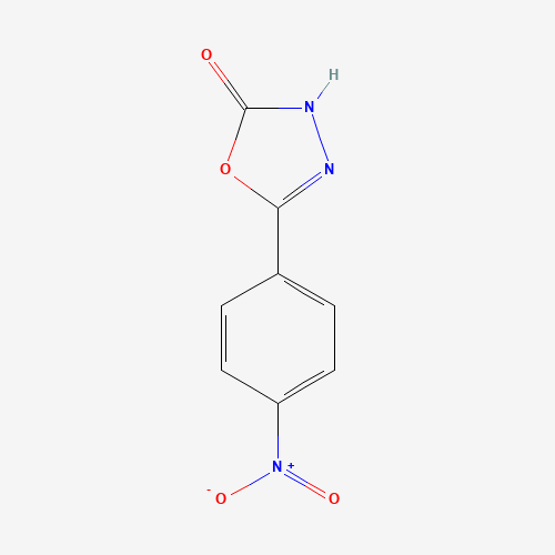 5-(4-Nitrophenyl)-1,3,4-oxadiazol-2-ol (CAS: 41125-77-3) - Related Chemical Product