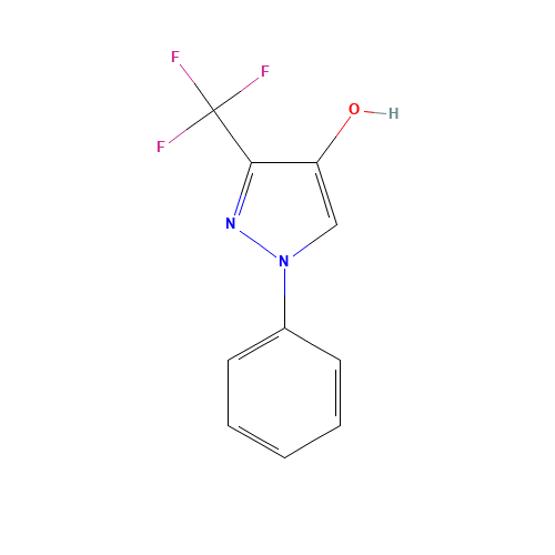1-Phenyl-3-(trifluoromethyl)-1H-pyrazol-4-ol (CAS: 119868-24-5) - Related Chemical Product