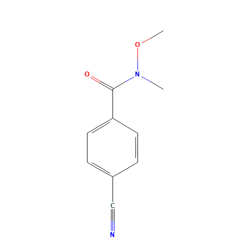 4-Cyano-N-methoxy-N-methylbenzenecarboxamide (CAS: 116332-64-0) - Related Chemical Product