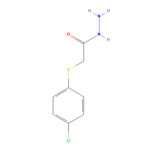 2-[(4-Chlorophenyl)sulfanyl]acetohydrazide (CAS: 75150-40-2) - Related Chemical Product