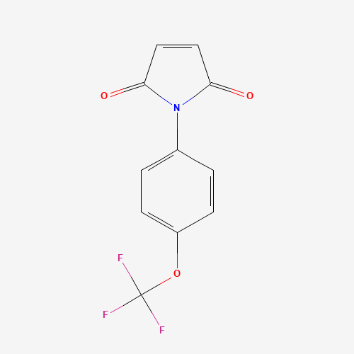 1-[4-(Trifluoromethoxy)phenyl]-1H-pyrrole-2,5-dione (CAS: 68255-58-3) - Related Chemical Product