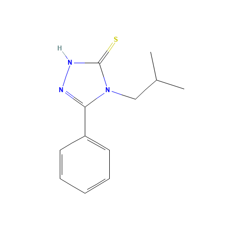 4-Isobutyl-5-phenyl-4H-1,2,4-triazol-3-ylhydrosulfide (CAS: 26029-10-7) - Related Chemical Product