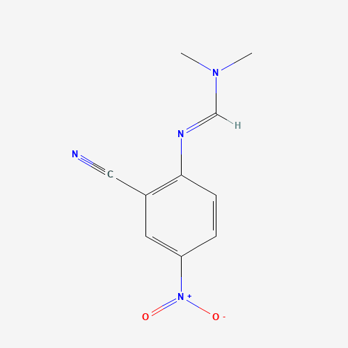 N'-(2-Cyano-4-nitrophenyl)-N,N-dimethyliminoformamide (CAS: 39263-34-8) - Related Chemical Product