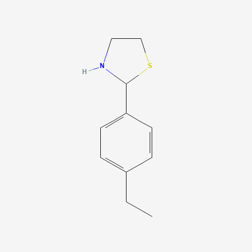 2-(4-Ethylphenyl)-1,3-thiazolane (CAS: 145300-46-5) - Related Chemical Product