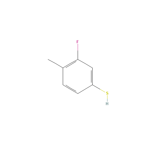 3-Fluoro-4-methylbenzenethiol (CAS: 64359-35-9) - Related Chemical Product