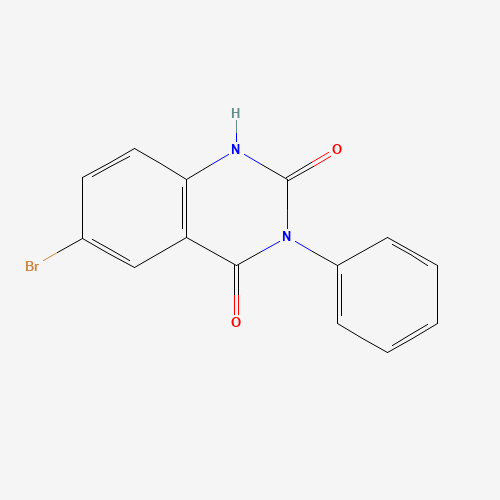 6-Bromo-3-phenyl-2,4(1H,3H)-quinazolinedione (CAS: 23965-11-9) - Related Chemical Product