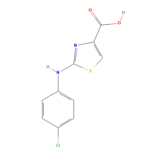 2-(4-Chloroanilino)-1,3-thiazole-4-carboxylic acid (CAS: 165682-82-6) - Related Chemical Product