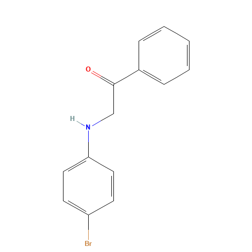 2-(4-Bromoanilino)-1-phenyl-1-ethanone (CAS: 4831-21-4) - Related Chemical Product