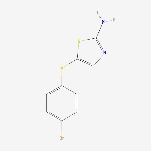 5-[(4-Bromophenyl)sulfanyl]-1,3-thiazol-2-ylamine (CAS: 90484-42-7) - Related Chemical Product