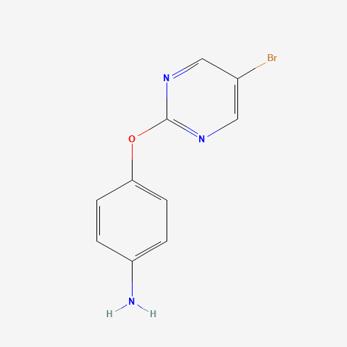 4-[(5-Bromo-2-pyrimidinyl)oxy]aniline (CAS: 76660-37-2) - Related Chemical Product
