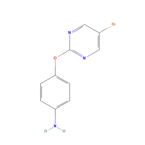 4-[(5-Bromo-2-pyrimidinyl)oxy]aniline (CAS: 76660-37-2) - Related Chemical Product
