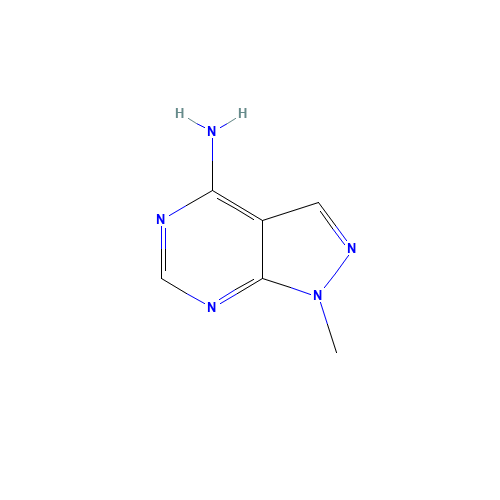 1-Methyl-1H-pyrazolo[3,4-d]pyrimidin-4-ylamine (CAS: 5334-99-6) - Related Chemical Product