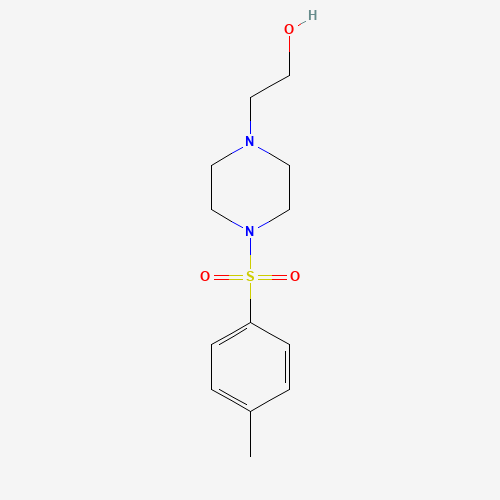 2-{4-[(4-Methylphenyl)sulfonyl]piperazino}-1-ethanol (CAS: 16017-64-4) - Related Chemical Product