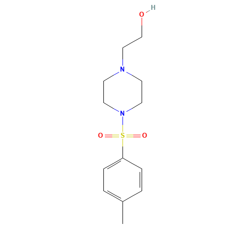 2-{4-[(4-Methylphenyl)sulfonyl]piperazino}-1-ethanol (CAS: 16017-64-4) - Related Chemical Product