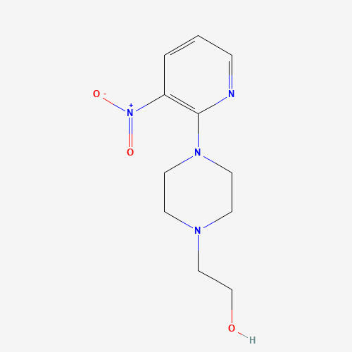 2-[4-(3-Nitro-2-pyridinyl)piperazino]-1-ethanol (CAS: 215434-62-1) - Related Chemical Product
