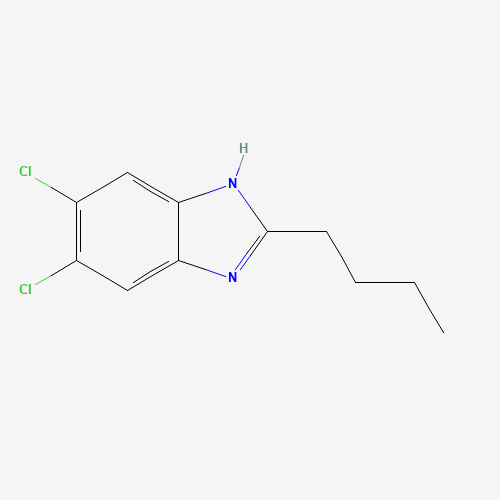 2-Butyl-5,6-dichloro-1H-1,3-benzimidazole (CAS: 133052-59-2) - Related Chemical Product