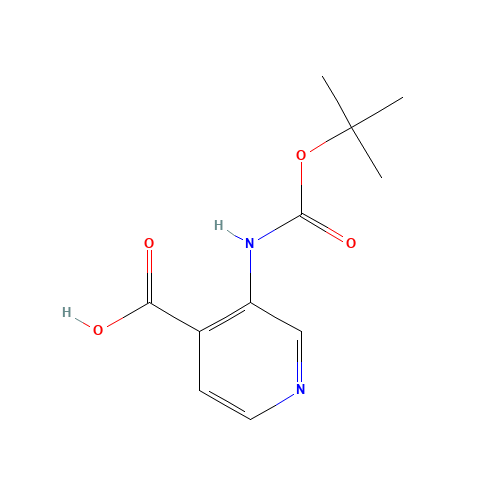 3-[(tert-Butoxycarbonyl)amino]isonicotinic acid (CAS: 179024-65-8) - Related Chemical Product