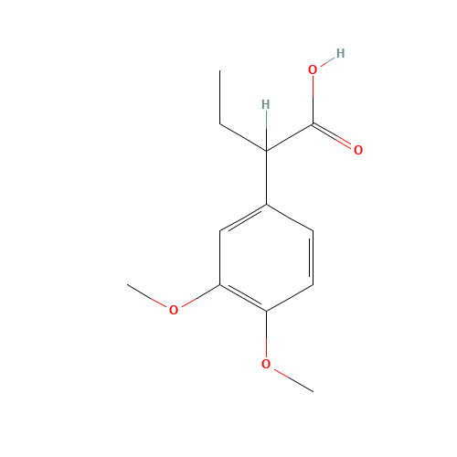 2-(3,4-Dimethoxyphenyl)butanoic acid (CAS: 138505-15-4) - Related Chemical Product