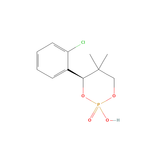 (R)-(+)-Chlocyphos (CAS: 98674-87-4) - Chemical Structure and Molecular Formula 
