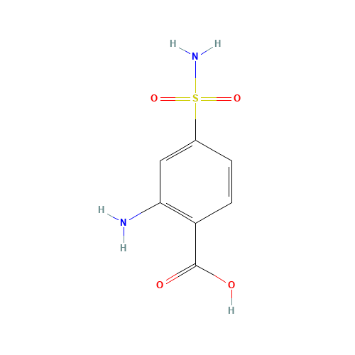 2-Amino-4-(aminosulfonyl)benzenecarboxylic acid (CAS: 25096-72-4) - Related Chemical Product