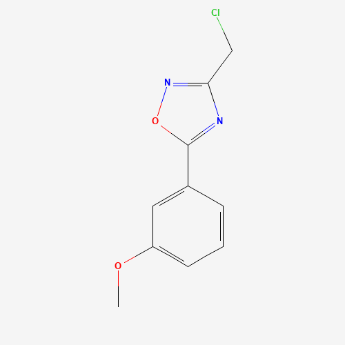 3-(Chloromethyl)-5-(3-methoxyphenyl)-1,2,4-oxadiazole (CAS: 175205-62-6) - Related Chemical Product