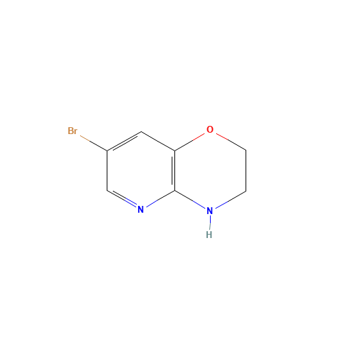 7-Bromo-3,4-dihydro-2H-pyrido[3,2-b][1,4]oxazine (CAS: 34950-82-8) - Related Chemical Product