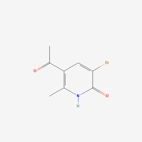 5-Acetyl-3-bromo-6-methyl-2(1H)-pyridinone (CAS: 136117-46-9) - Related Chemical Product
