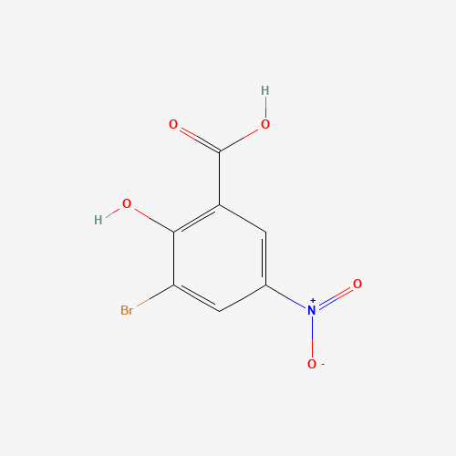 3-Bromo-2-hydroxy-5-nitrobenzenecarboxylic acid (CAS: 57688-24-1) - Related Chemical Product