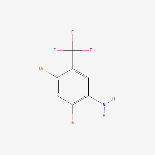 2,4-Dibromo-5-(trifluoromethyl)aniline (CAS: 24115-24-0) - Related Chemical Product