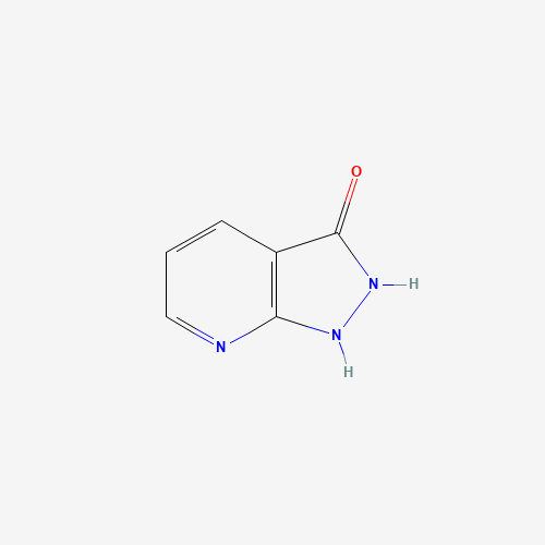 1,2-Dihydro-3H-pyrazolo[3,4-b]pyridin-3-one (CAS: 2942-43-0) - Chemical Structure and Molecular Formula 