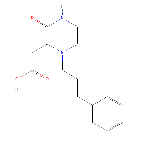 [3-Oxo-1-(3-phenylpropyl)-2-piperazinyl]-acetic acid (CAS: 1033600-32-6) - Related Chemical Product