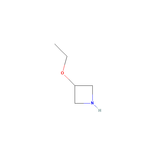 3-Azetidinyl ethyl ether (CAS: 88536-21-4) - Chemical Structure and Molecular Formula 