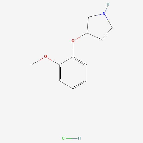 3-(2-Methoxyphenoxy)pyrrolidine hydrochloride (CAS: 17741-15-0) - Related Chemical Product