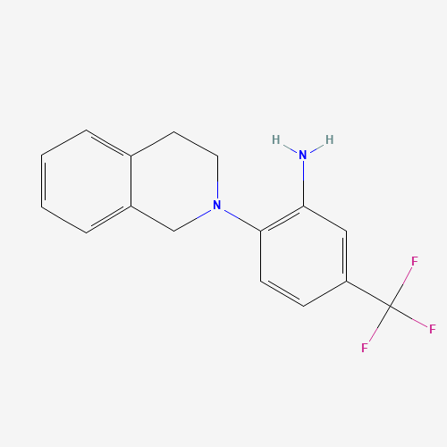 2-[3,4-Dihydro-2(1H)-isoquinolinyl]-5-(trifluoromethyl)aniline (CAS: 175134-94-8) - Related Chemical Product