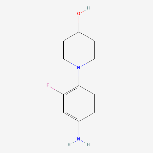 1-(4-Amino-2-fluorophenyl)-4-piperidinol (CAS: 873537-51-0) - Related Chemical Product