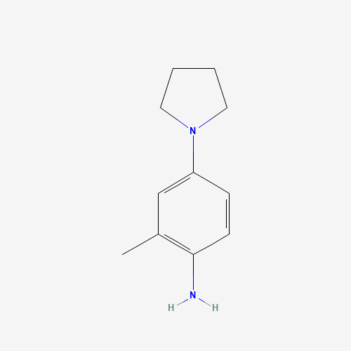 2-Methyl-4-(1-pyrrolidinyl)aniline (CAS: 143525-69-3) - Related Chemical Product