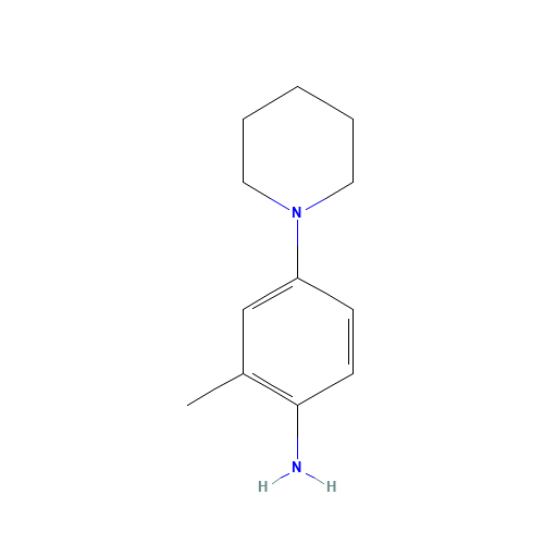 2-Methyl-4-(1-piperidinyl)aniline (CAS: 73164-32-6) - Related Chemical Product