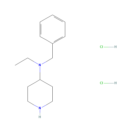 N-Benzyl-N-ethyl-4-piperidinamine dihydrochloride (CAS: 871112-87-7) - Related Chemical Product