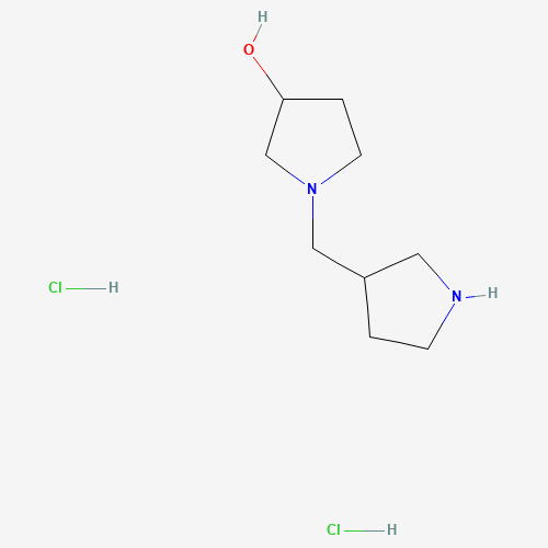 1-(3-Pyrrolidinylmethyl)-3-pyrrolidinol dihydrochloride (CAS: 1219961-32-6) - Related Chemical Product