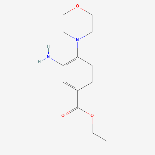 Ethyl 3-amino-4-(4-morpholinyl)benzoate (CAS: 71254-75-6) - Related Chemical Product