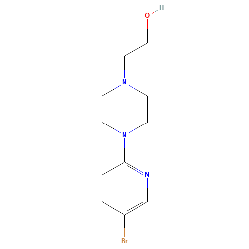 2-[4-(5-Bromo-2-pyridinyl)-1-piperazinyl]-1-ethanol (CAS: 364794-69-4) - Related Chemical Product